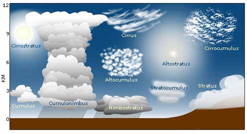 ten basic cloud types