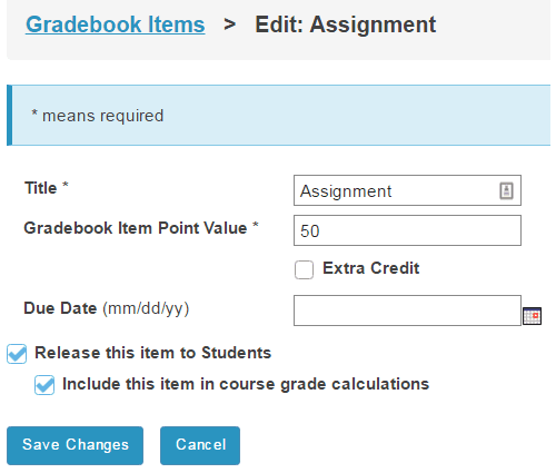 Assignment is worth 50 points.